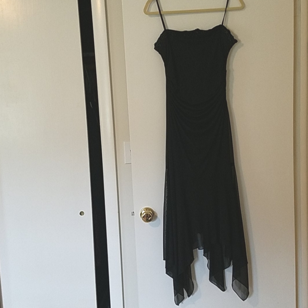 Vintage Sleeveless Formal Dress Size L